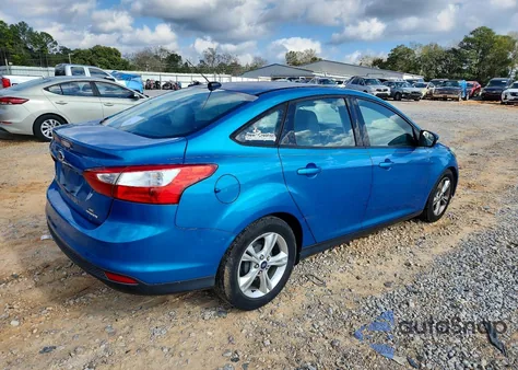 2014 Ford Focus Se z USA, uszkodzony, nr VIN 1FADP3F22EL135659